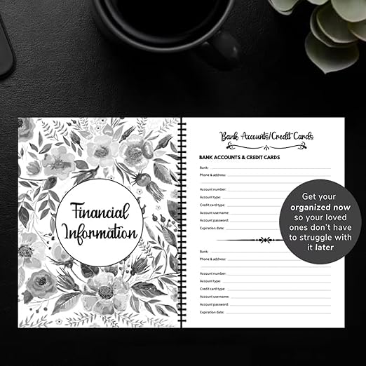 📘 End-of-Life Organizer Workbook – Witty, Wise & Wonderfully Morbid