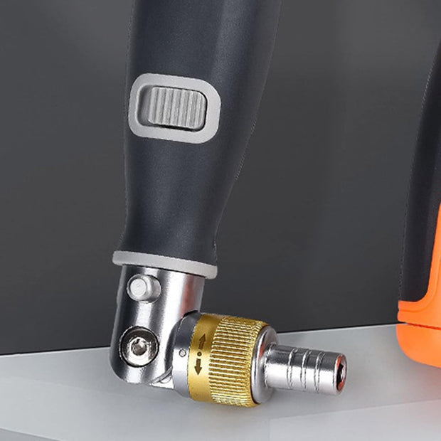 Multi-Function Rotating Screwdriver – Built-in Bit Design | 180° Rotating Handle, Portable for Daily Use, Ideal for Home and Outdoor Repairs