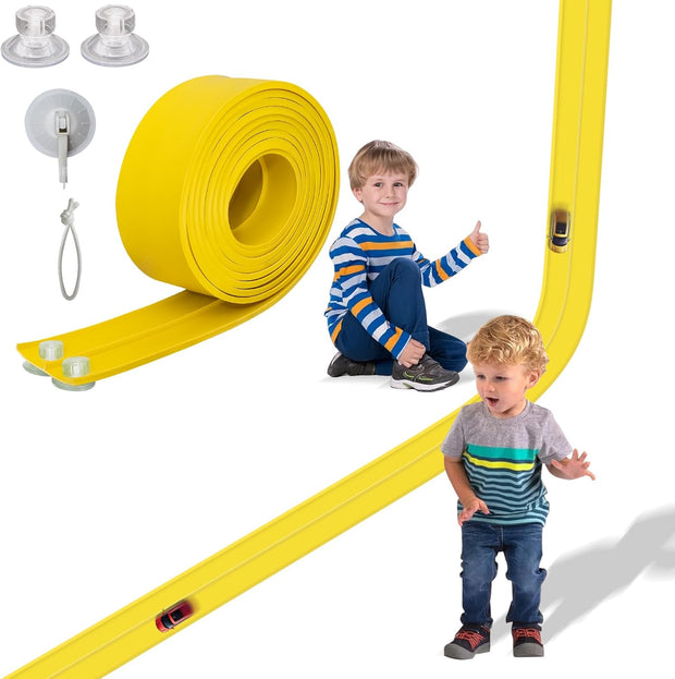 Toy Car Track 15ft Starter Set - The perfect gift for little car lovers