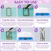 ✨ Complete UV Resin Jewelry Kit – Create Stunning DIY Crafts with Ease