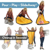 Toy Storage Organizer & Play Mat