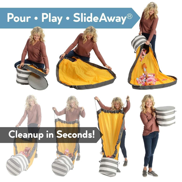 Toy Storage Organizer & Play Mat