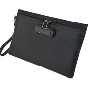 🔐 Fireproof & Water-Resistant Money Bag with Combination Lock – Ultimate Protection for Your Valuables