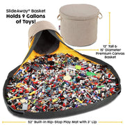 Toy Storage Organizer & Play Mat