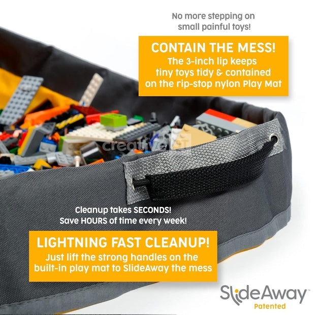 Toy Storage Organizer & Play Mat