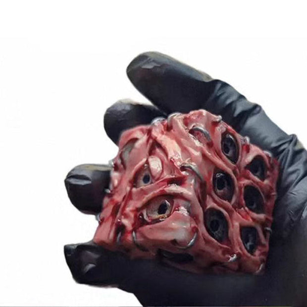 Realistic Eyeball Dice – Unique Creepy Design | High-Quality Dice for Collecting and Gaming (2 pc)