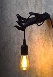 Life-Size Witch Hand Decoration – Handheld Gothic Halloween Prop & Display Replica