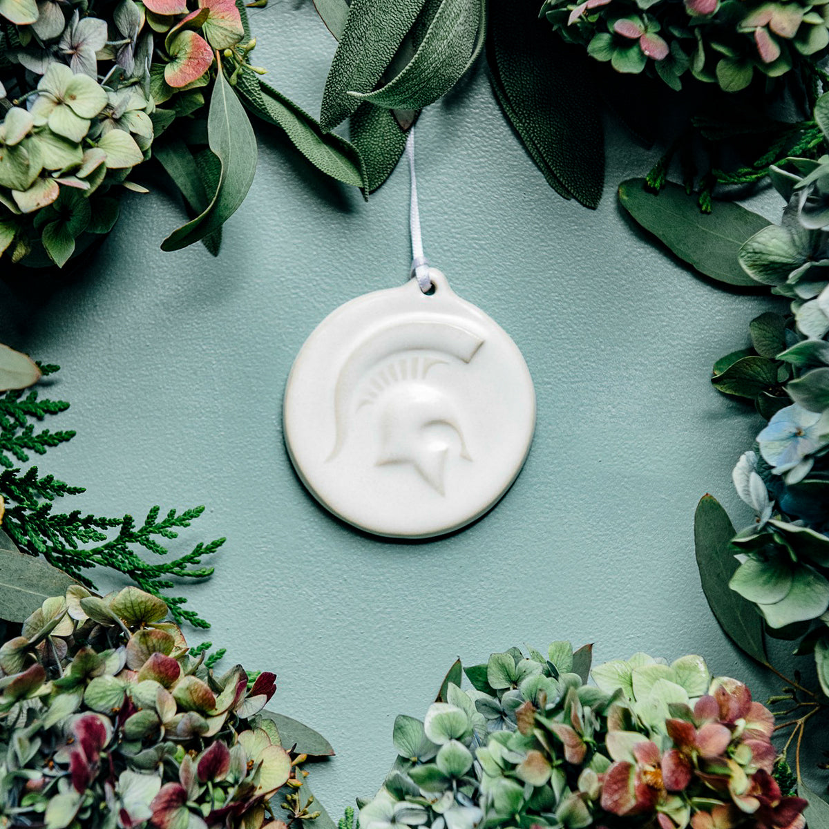 Michigan State University Spartan Ornament