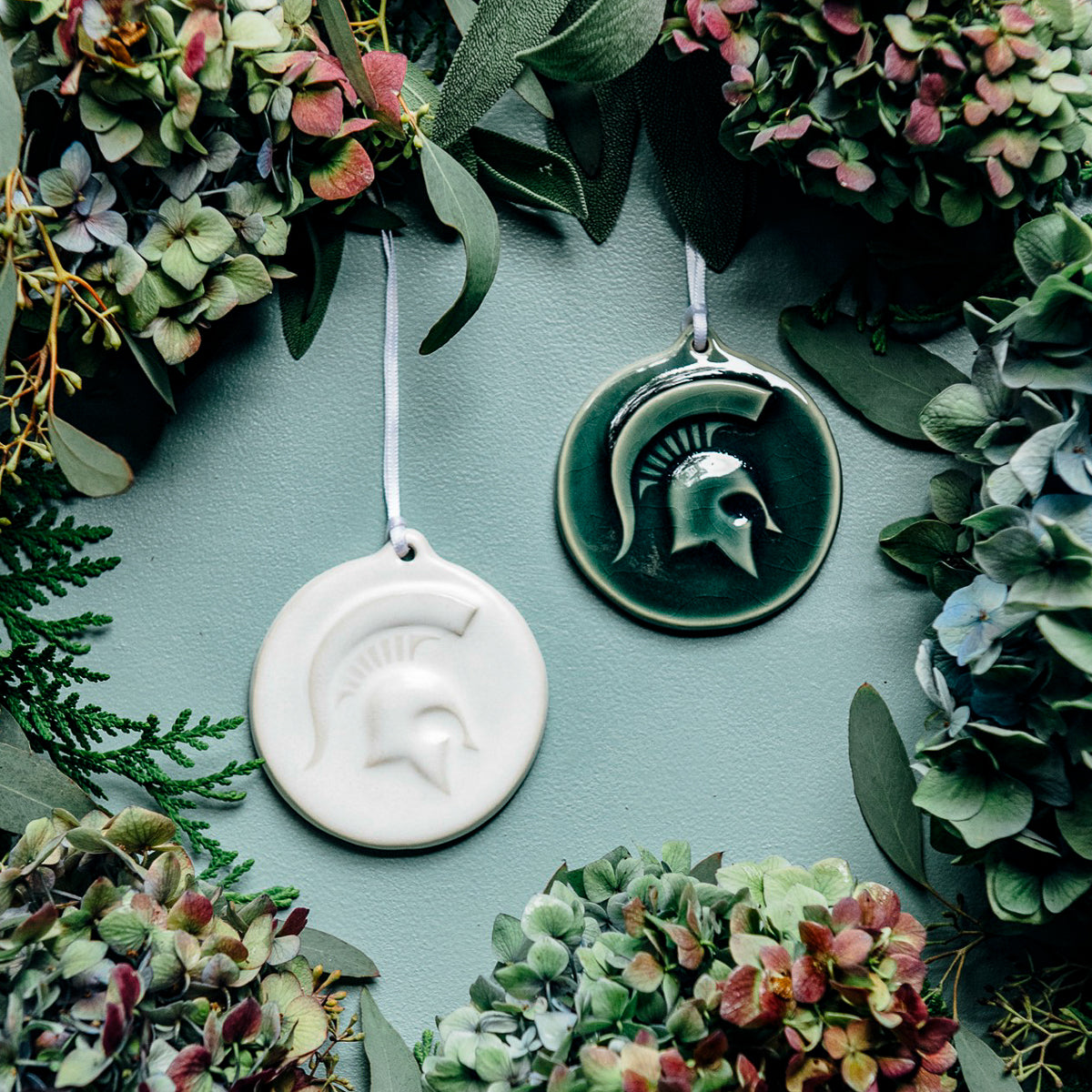 Michigan State University Spartan Ornament