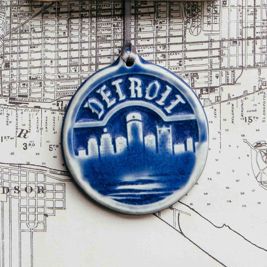 Detroit Ornament