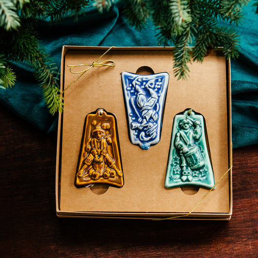 12 Days Ornament Trio: Days 10-12