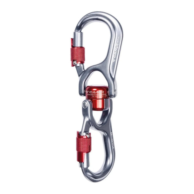 Lock Double Swivel Connector - High-Strength Multi-Function Carabiner (2pc)