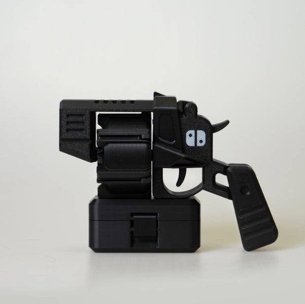 🎮 Revolver-Style Switch Game Cartridge Launcher – Duel in Style, Play with Purpose